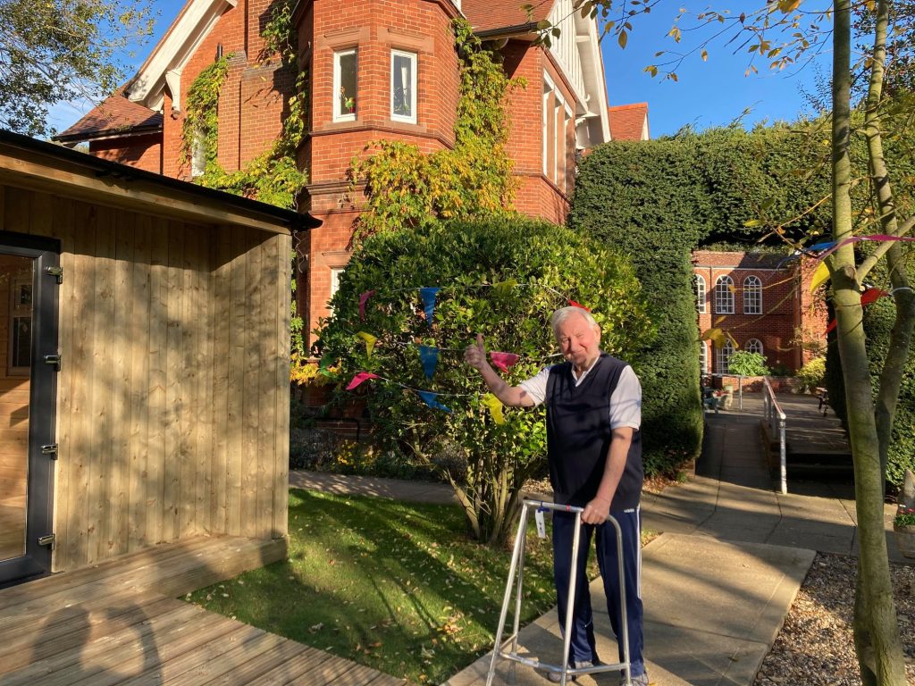 Felixstowe care homes proudly showcase ‘garden pods’ Healthcare Homes