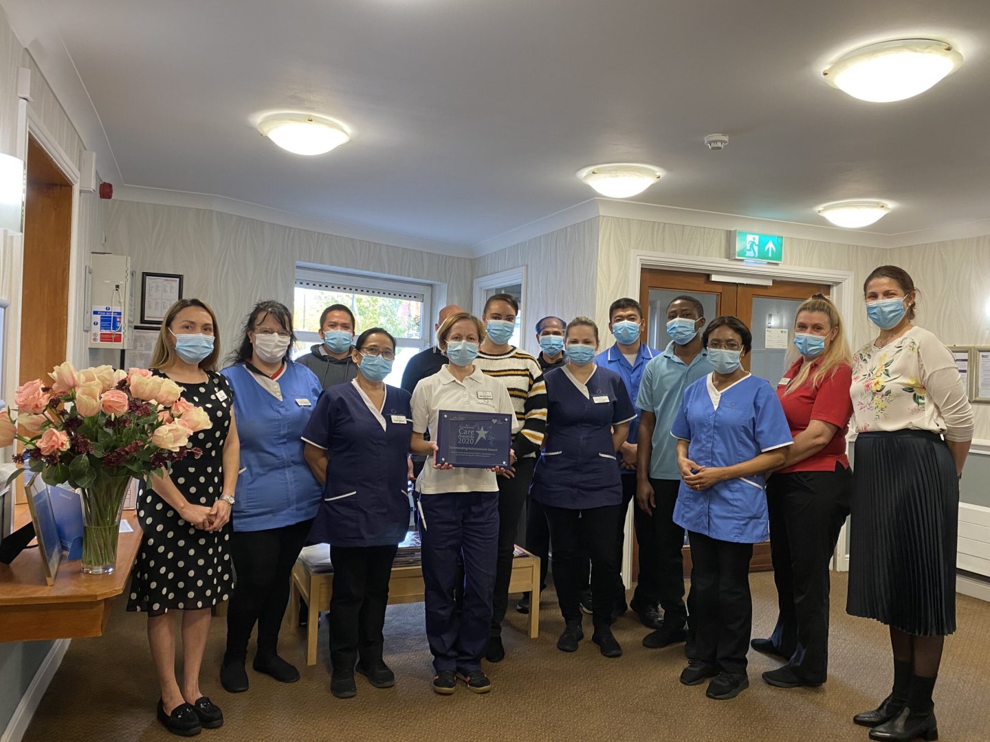 Outstanding Achievment recognised at The Chase Healthcare Homes