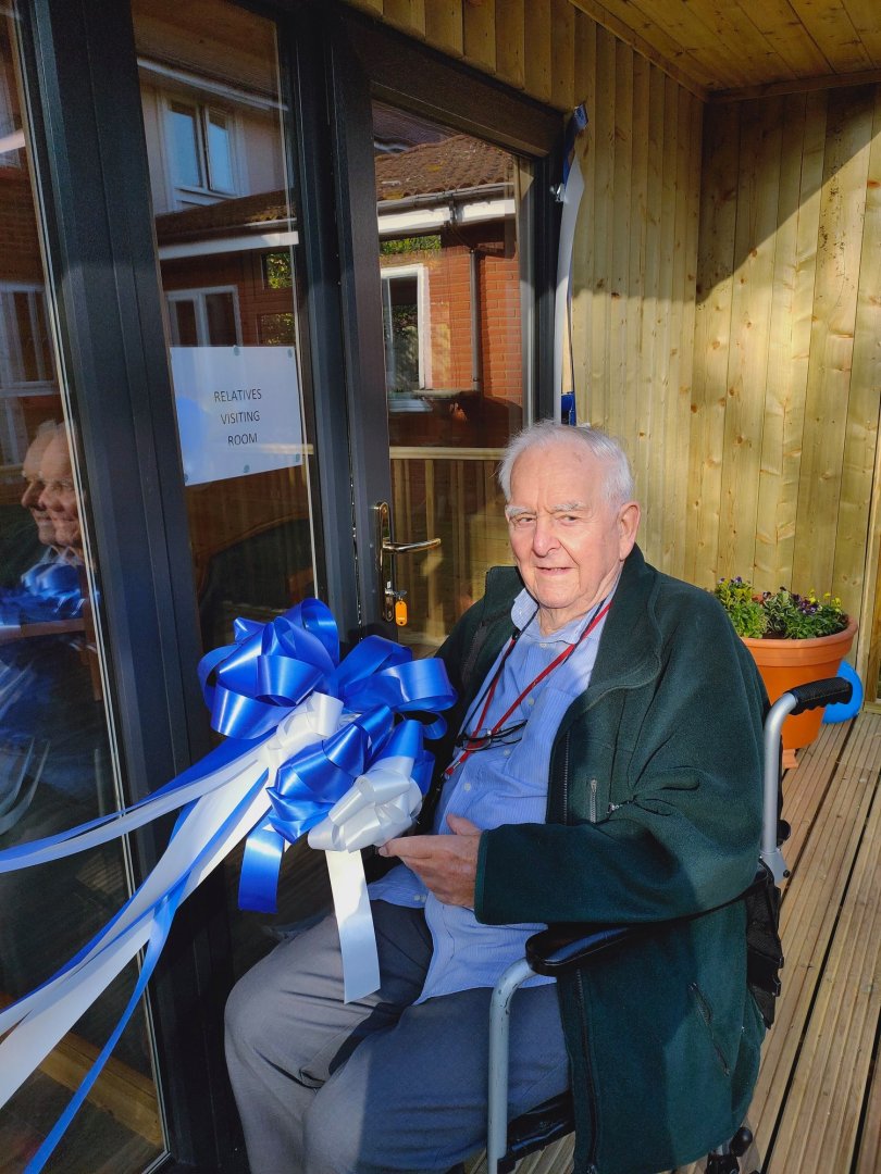 Felixstowe care homes proudly showcase ‘garden pods’ Healthcare Homes