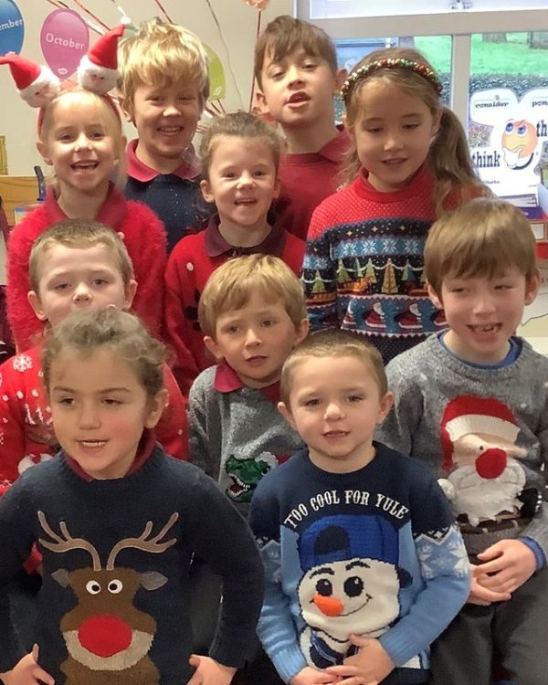 Handford House thanks Charsfield Primary School for festive wishes