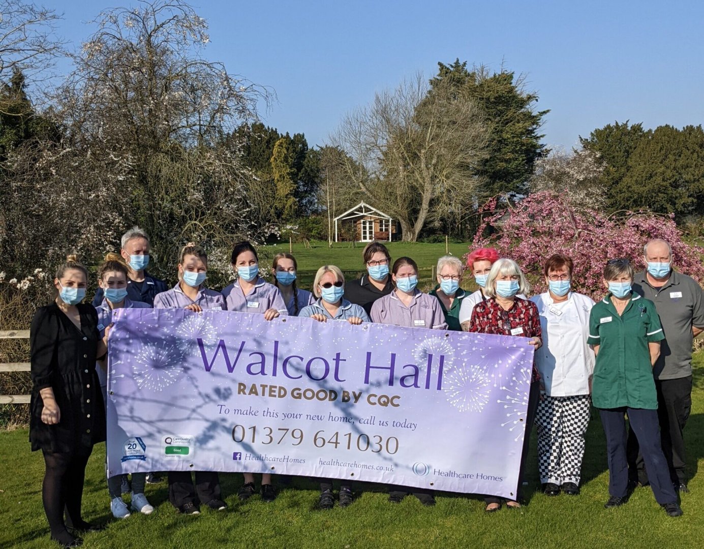 Walcot Hall Nursing Home team praised for kindness and caring attitude