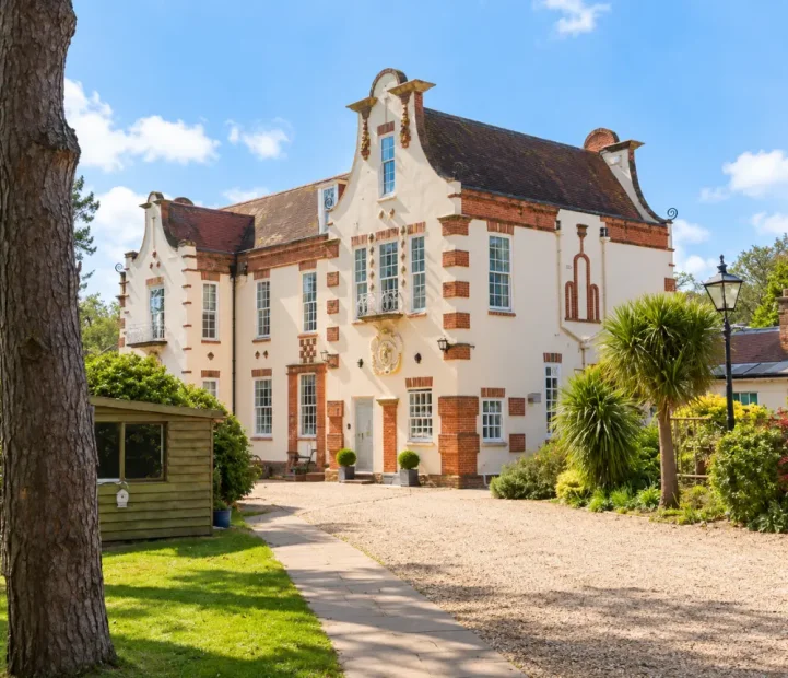 Aldringham Court care home and grounds near Leiston, Suffolk