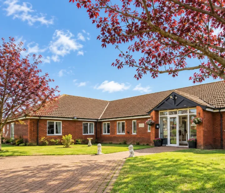 Exterior of Claremont House nursing home in Caister-on-Sea