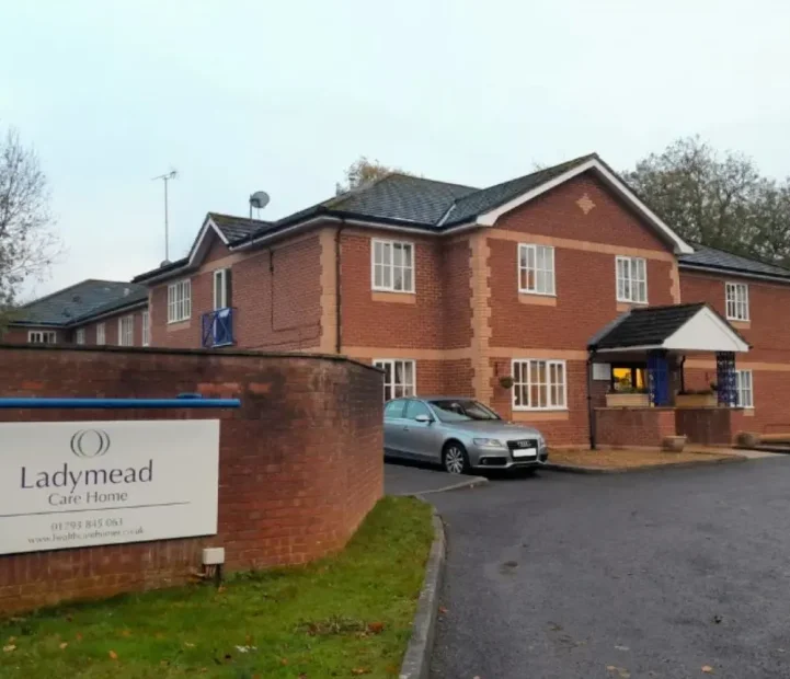 Exterior of Ladymead Nursing Home in Swindon