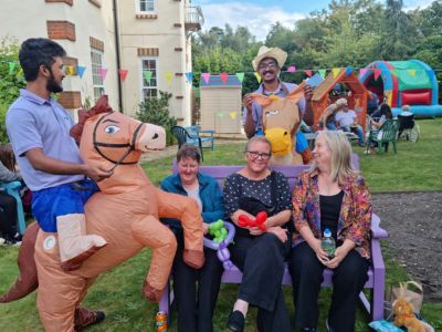 Summer fete at Aldringham Court