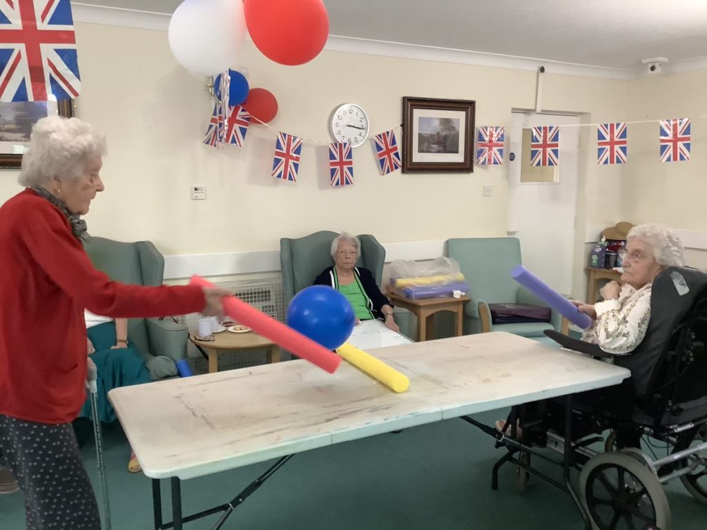 Jubilee fun at Ladymead care home Healthcare Homes