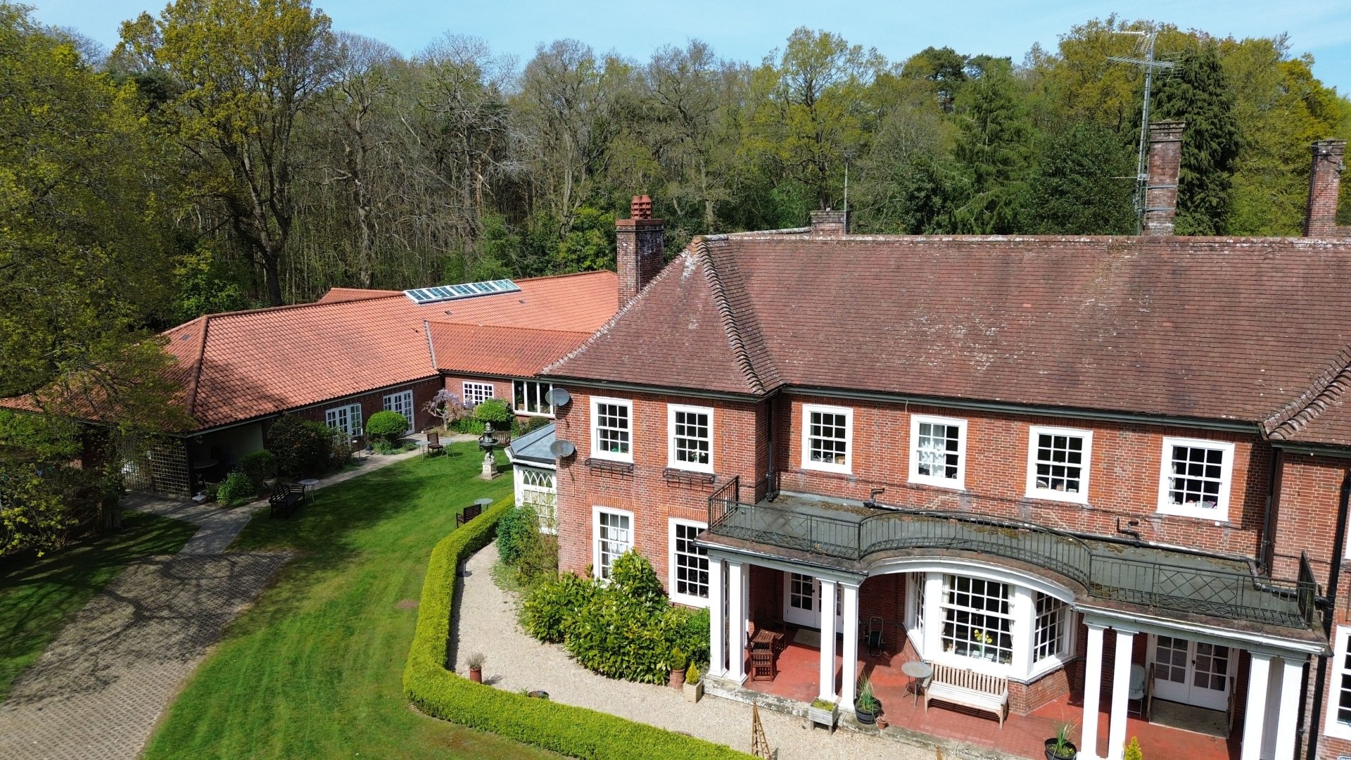 The Manor House - drone 3