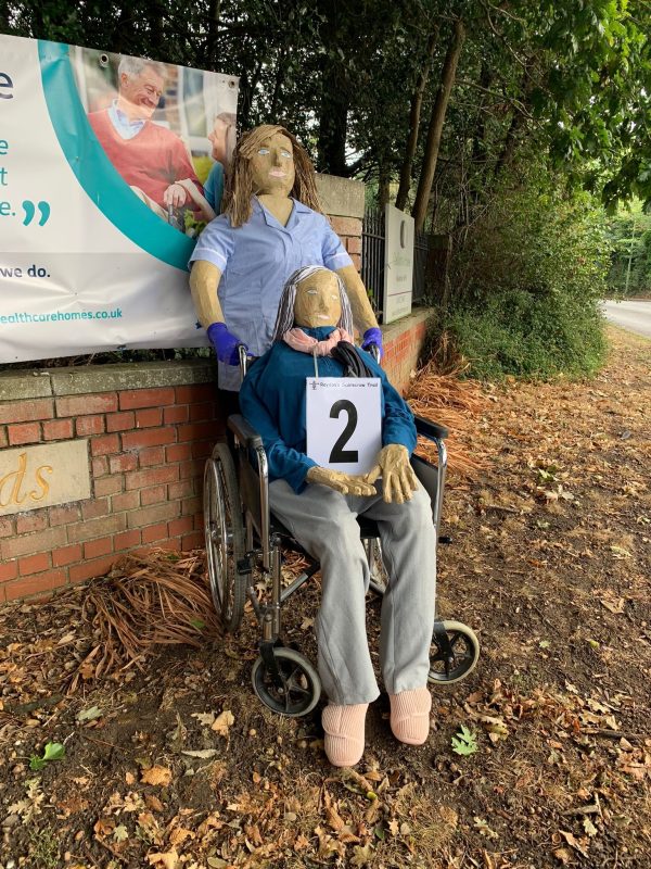Oaklands House care home takes part in the Reydon Scarecrow Trail