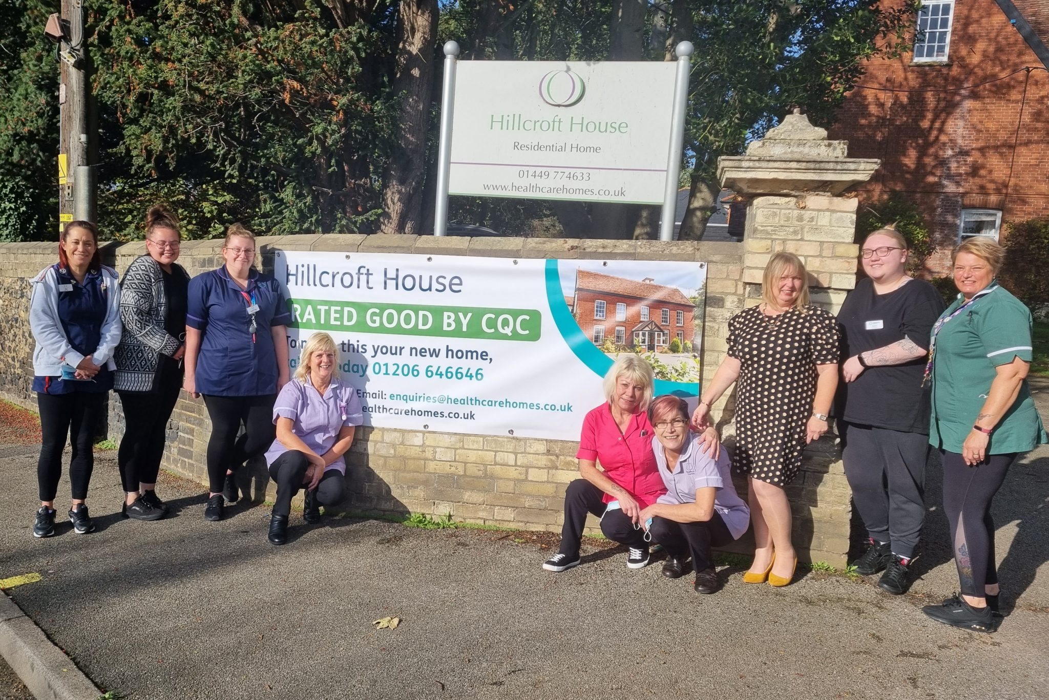 Hillcroft House celebrates a Good rating from Care Quality Commission