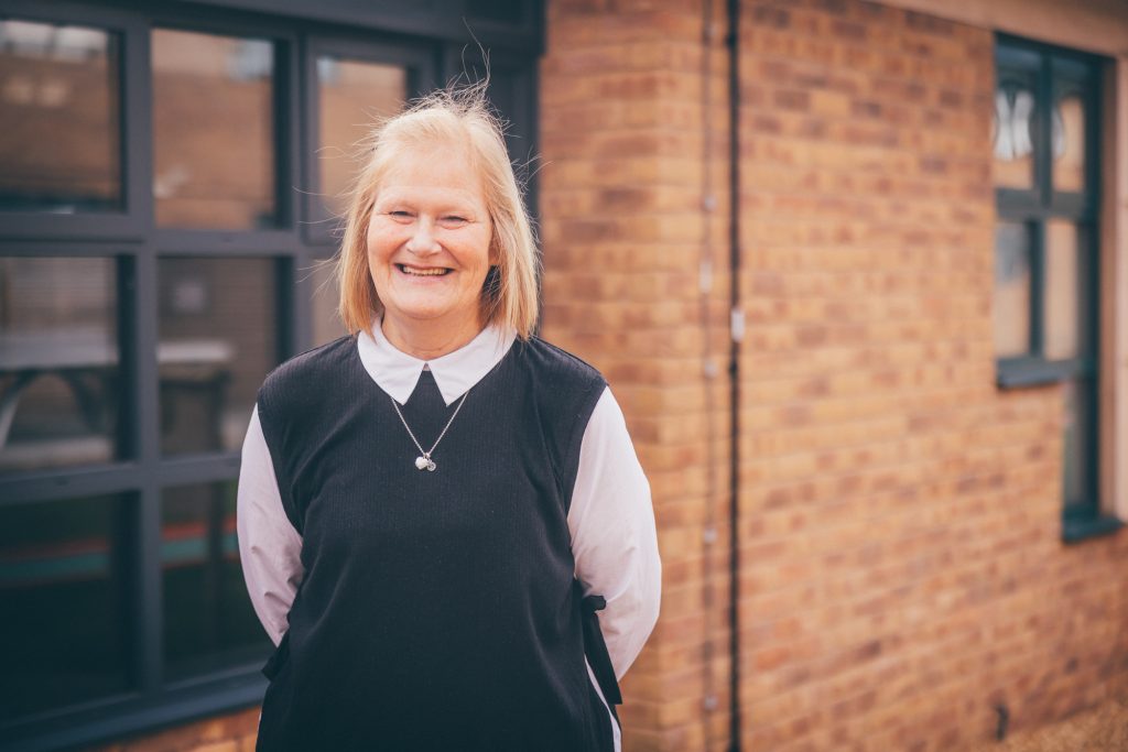 Tracey celebrates a lifetime in care at The Hillings in St Neots