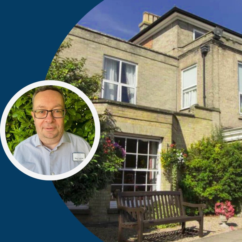 Stuart Coleman, Home Manager at Fornham House Care Home, Bury St Edmunds, Healthcare Homes Group
