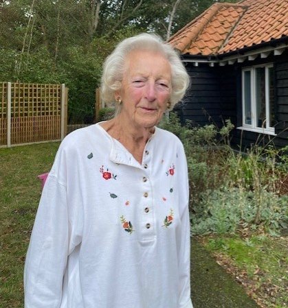 Doris from Aldringham Court visiting Minsmere