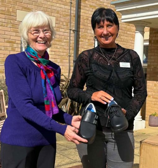 Bente Smith-Rewse and Agnieszka McDonald at Handford House
