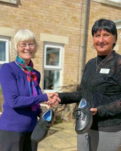 Bente Smith-Rewse and Agnieszka McDonald at Handford House